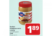 perfekt pindakaas extra creamy