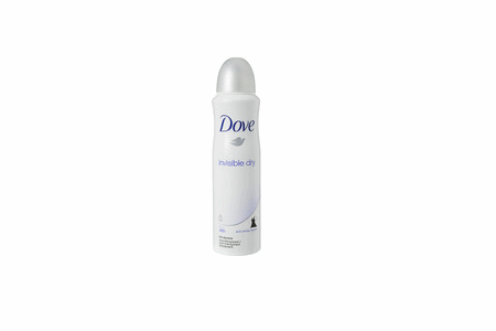 dove invisible anti transpirant deospray