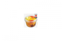 pure ambachtelijke fruitsalade op sap