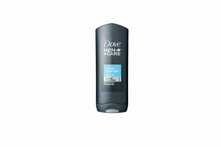 dove shower gel clean comfort for men