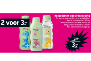 trekpleister babyverzorging