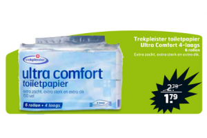 trekpleister toiletpapier ultra comfort 4 laags