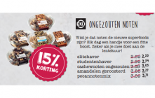 ongezouten noten