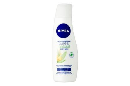 nivea purenatural body milk