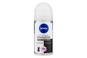 nivea invisible blackwhite clear roll on