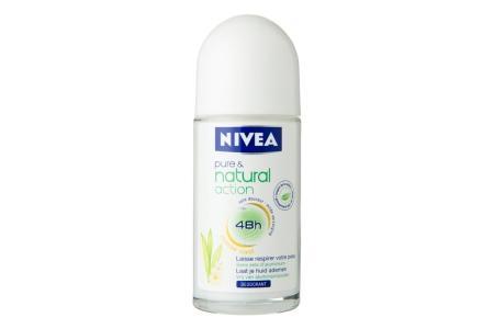 nivea purenatural deo roll on