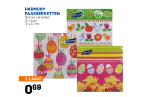 harmony paasservetten