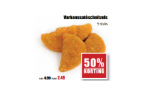 varkenssateschnitzels