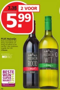 plus huiswijn