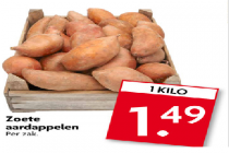 zoete aardappelen