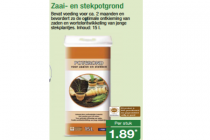 zaai  en stekpotgrond