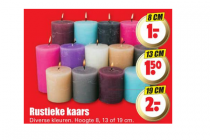 rustieke kaars