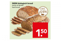 deen biologisch brood