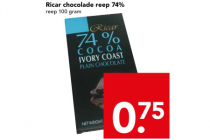 ricar chocolade reep 74