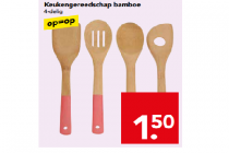keukengereedschap bamboe