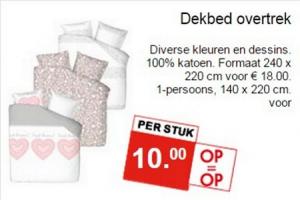 dekbed overtrek