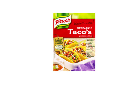 knorr wereldgerechten mexicaanse tacos