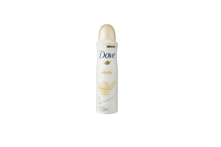 dove silk dry anti transpirant deospray