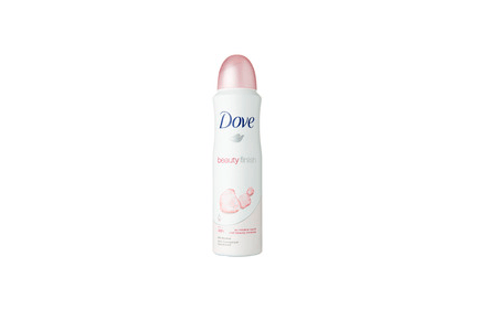 dove beauty finish spray