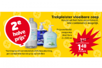 trekpleister vloeibare zeep
