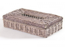 rieten tissueboxhouder