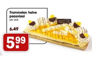 trommelen halve paasvlaai