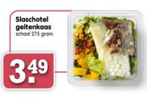 slaschotel geitenkaas
