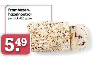 frambozen hazelnootrol