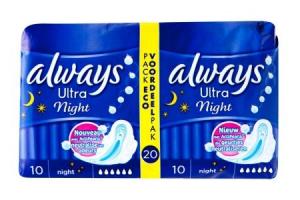 always ultra night pads