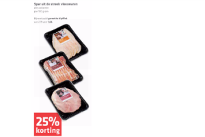 spar uit de streek vleeswaren