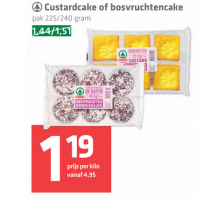 custardcake of bosvruchtencake