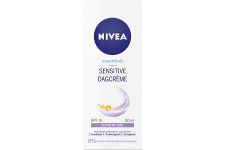 nivea sensitive dagcreme gevoelige huid