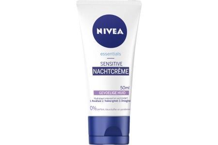 nivea sensitive nachtcreme gevoelige huid