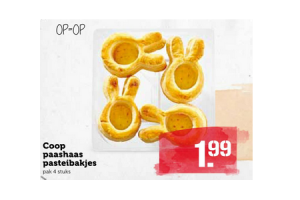 coop paashaas pasteibakjes