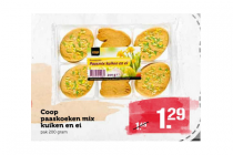 coop paaskoeken mix kuiken en ei