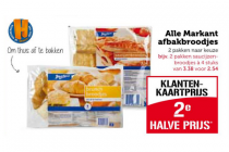 alle markant afbakbroodjes