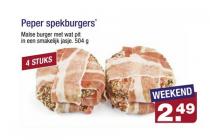 peper spekburgers