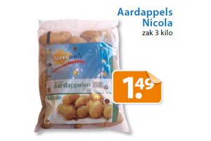 versunie aardappels nicola