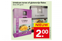 urtekram tarwe of glutenvrije flakes