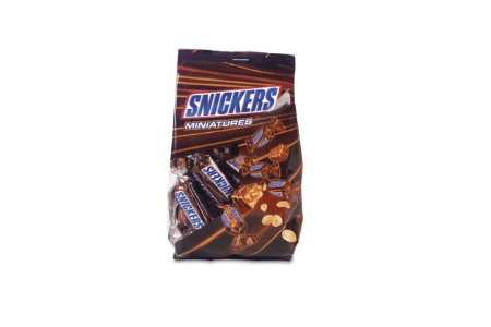 snickers miniatures