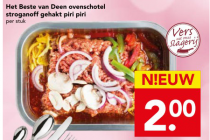 ovenschotel stroganoff gehakt piri piri