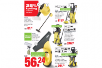 25 korting op karcher machines