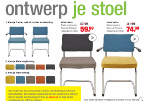 ontwerp je stoel
