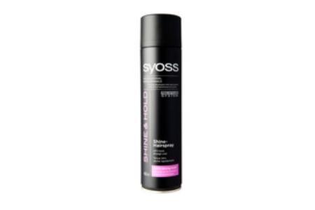 syoss hairspray shine