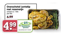 ovenschotel lentekip met rozemarijn