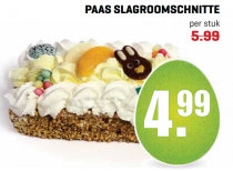paas slagroomschnitte