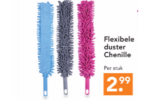 flexibele duster chenille