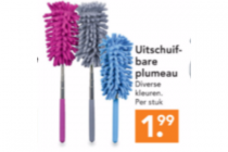 uitschuifbare plumeau