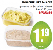 ambachtelijke salades