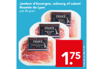 jambon dauvergne cobourg of salami rosette de lyon